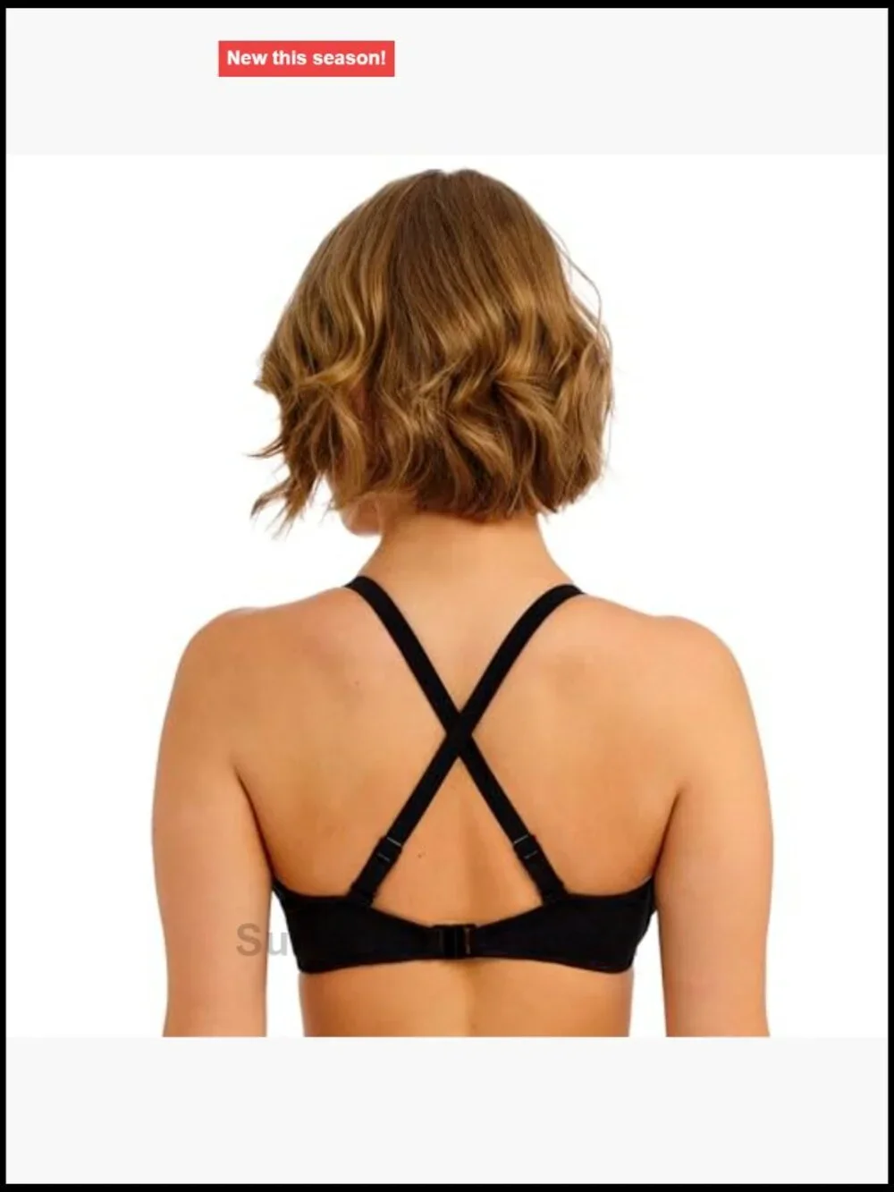 Underwire Plunge Bikini Top with Convertible Straps